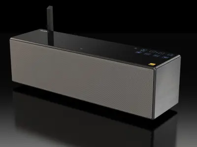 Sony SRS-X88 portable bluetooth speaker Low-poly 3D model