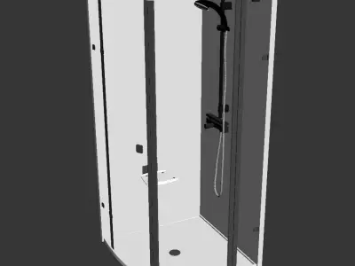 Ravak Brilliant BSKK4 3D model