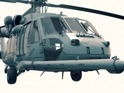  Pave Hawk Helicopter LOD 2 