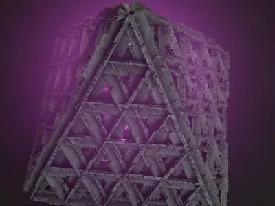 Sci Fi Shapes Harmonius The Sign of Harmony 3D model