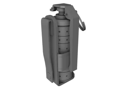 Dredd 2012 gas grenade 3D print model