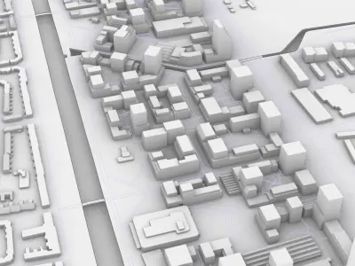 Merwede Utrecht Netherlands 3D model
