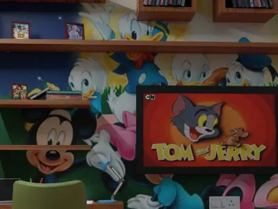 KIDS BED ROOM Free low-poly 3D model