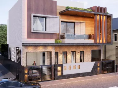 Exterior Design Render - Sketchup - Enscape 3D model 3D model