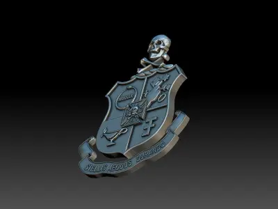 Fraternity Crest 3D print model