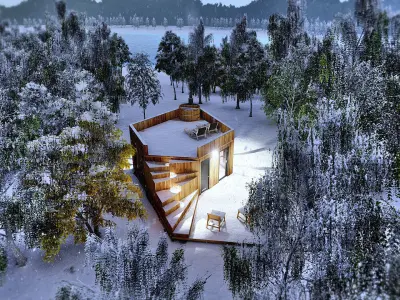 glamping pod lenart 3dmodel 3D model