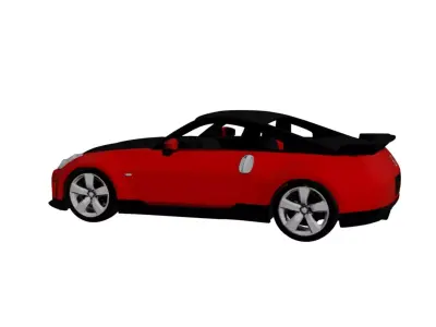 Nissan 350Z Sports Coupe Street Performance Car Model 3D model
