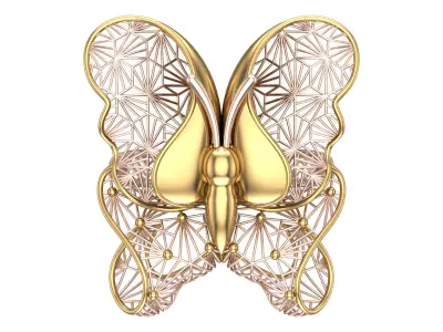 Golden Wings-Wings of Summer-Half Set-H2-15- 3D print model