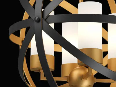 731147 Cero Lightstar hanging chandelier 3D model