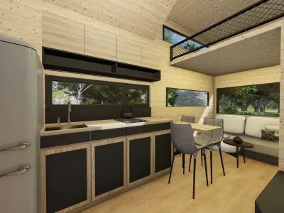 Tiny House   SHUMBEK15   15m2    3d model 3D model