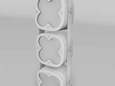 Event Lighting 8 Low-poly 3D model