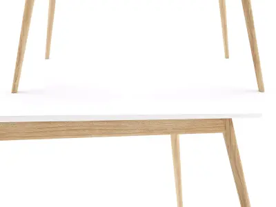 DINING TABLE NAGANO 3D model