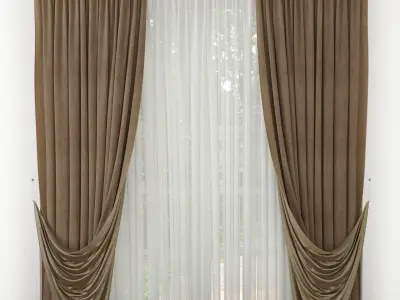 Curtain 3D model