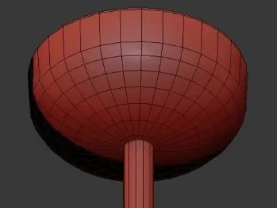 Tri cone pendant light by J  Hoogervorst 3D model