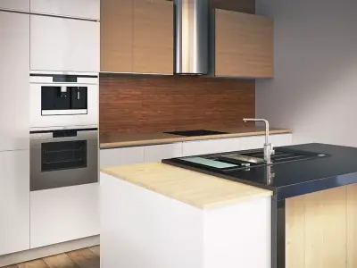 Kitchen Furniture VIII 3D model