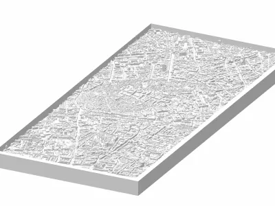 Graz City Center 3D model