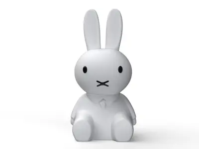 Bunny Miffy Lamp 3D print model