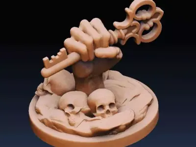 Key Token 3D print model