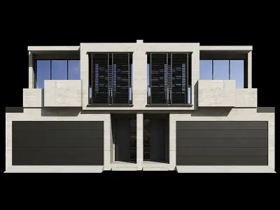 Modern House 3D model 75