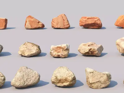 Combination Stone Modern Texture