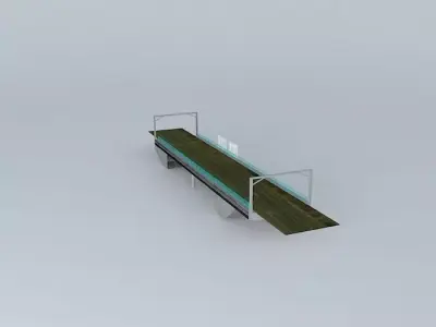 Railway bridge Free 3D model