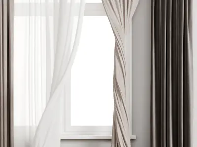 Curtain 04 3D model