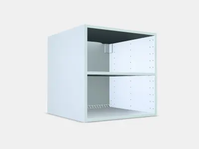 METOD Fridge-freezer top cabinet frame 1 Low-poly 3D model