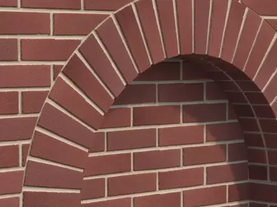 Aldridge Smooth Red Brick Texture Texture