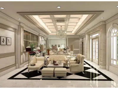 All first floor house designs 3D model