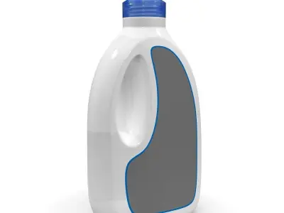 Bottle Detergent 02 3D model