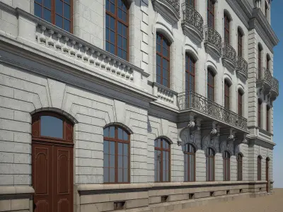 City Building 03 3D model