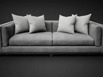 The Kravet Villanova Sofa - SKU DL922-1 3D model
