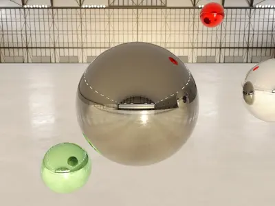 HDRI - Airplane Hangar Interior 10 - HDR - EXR - 8192x4096 Texture