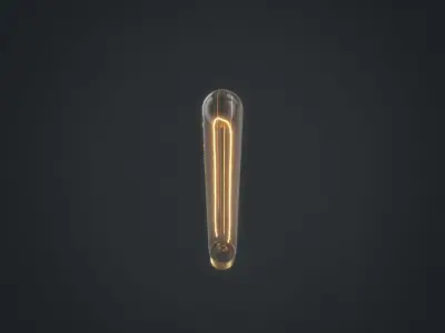 Light bulb 21 3D model