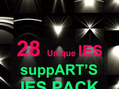 suppARTs IES Pack Texture
