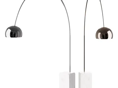 Flos ARCO Floor lamp 3D model purchase