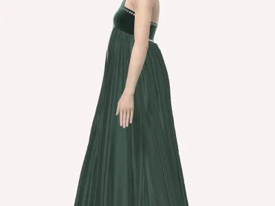 Dune inspired garment in Style3d Atelier 3D model