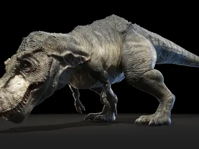  Tyrannosaurus Rex Animated 