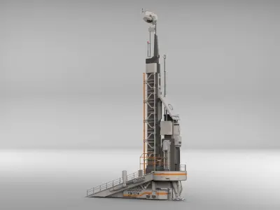  antenna post 1 3D model