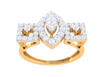  Women Ring MTL 3dm STL OBJ FBX Details 3D print model 99