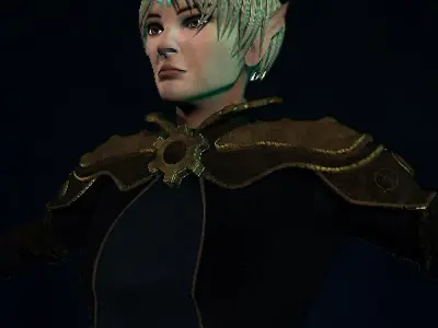 Joel - Sci-Fi Hero 3D model