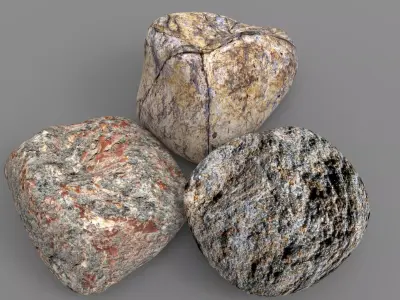 Stone Pack 3D model