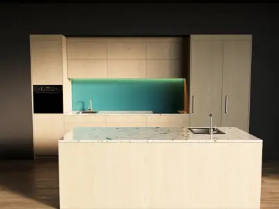 65-Kitchen5 texture 6 3D model
