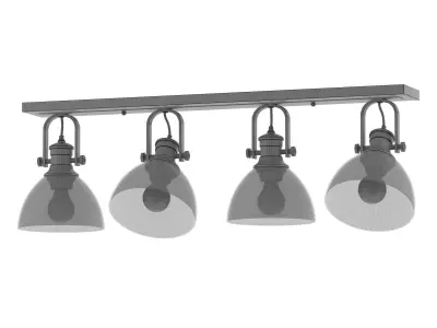 Golden Lighting Hines 4 Lights 3D model