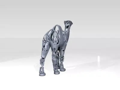 Dromedary Dust Voronoi 3D model