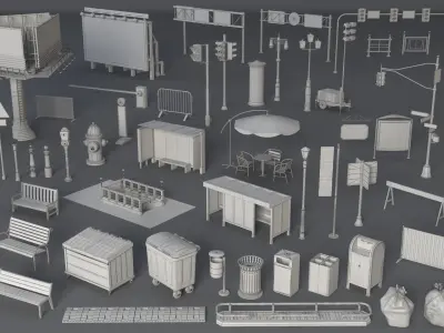  Street Collection 1 - 60 pieces 