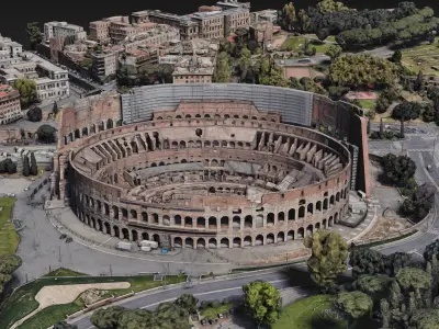 Rome Coliseum 3D Scan 3D model
