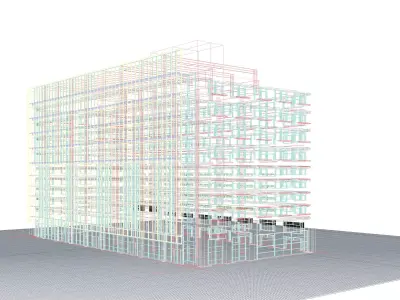 200 Occidental Weyerhaeuser Headquarters 3D Model 3D model