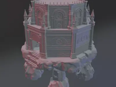 Wandering Building 3D print model