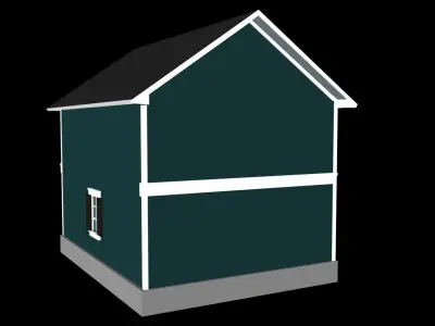 Small house  3D model